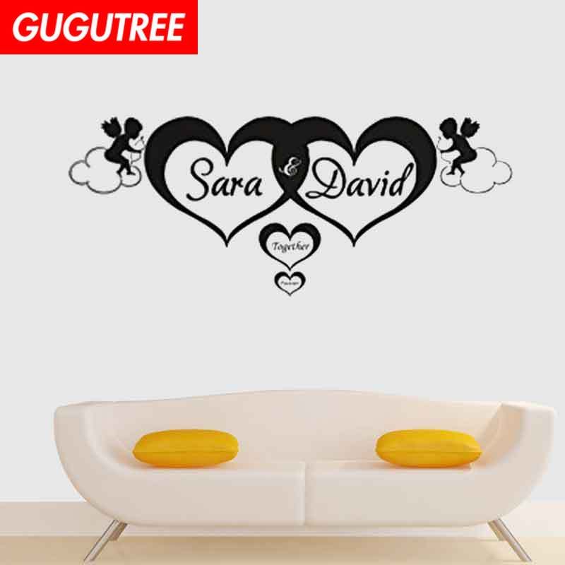 Decorate Home Love Heart Cartoon Art Wall Sticker Decoration Decals Mural Painting Removable Decor Wallpaper G 1928 Circle Wall Decals Circle Wall Stickers From Gugutreehome 7 04 Dhgate Com