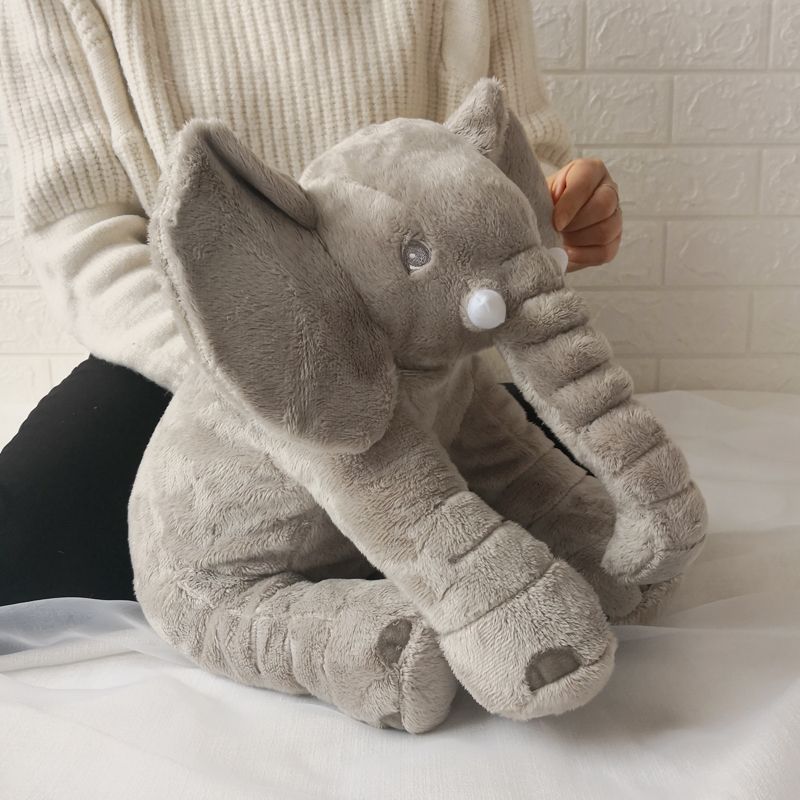 soft elephant pillow
