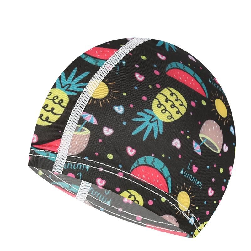 fabric swimming hats