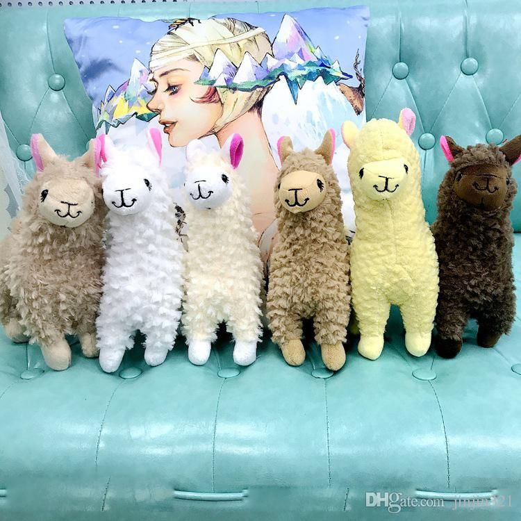 Teal Llama Stuffed Animal 12/" Plush NEW