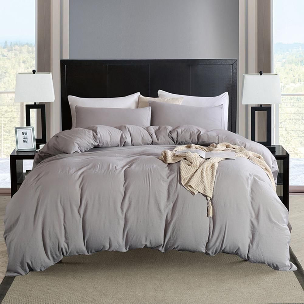 cotton navy twin comforter