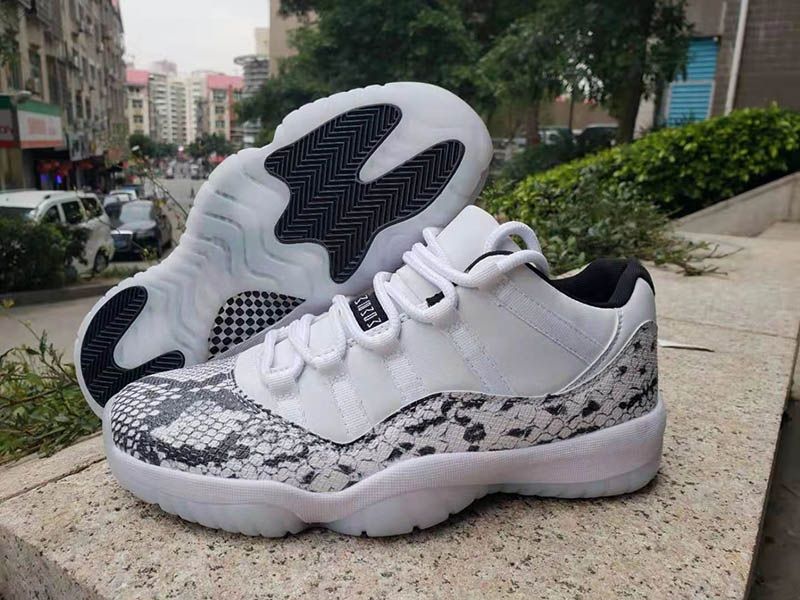 11s Low Snakeskin Man Outdoor Casual 