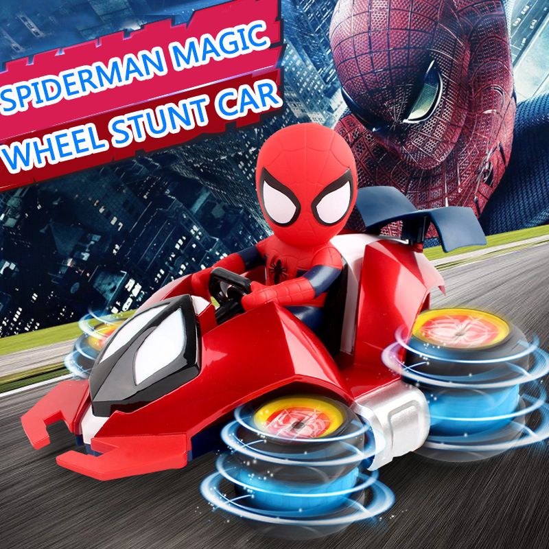 spiderman car robot