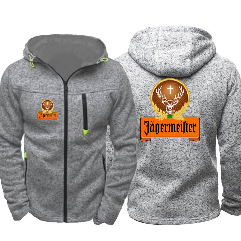 Großhandel Jagermeister Hoodies Männer Sport Tragen Persönlichkeit Flut Jacquard Hoodie Reißverschluss Sweatshirt Männlichen Hoody Herbst Mantel Großhandel Jagermeister Hoodies Männer Sport Tragen Persönlichkeit Flut Jacquard Hoodie Reißverschluss Sweatshirt Männlichen Hoody Herbst Mantel