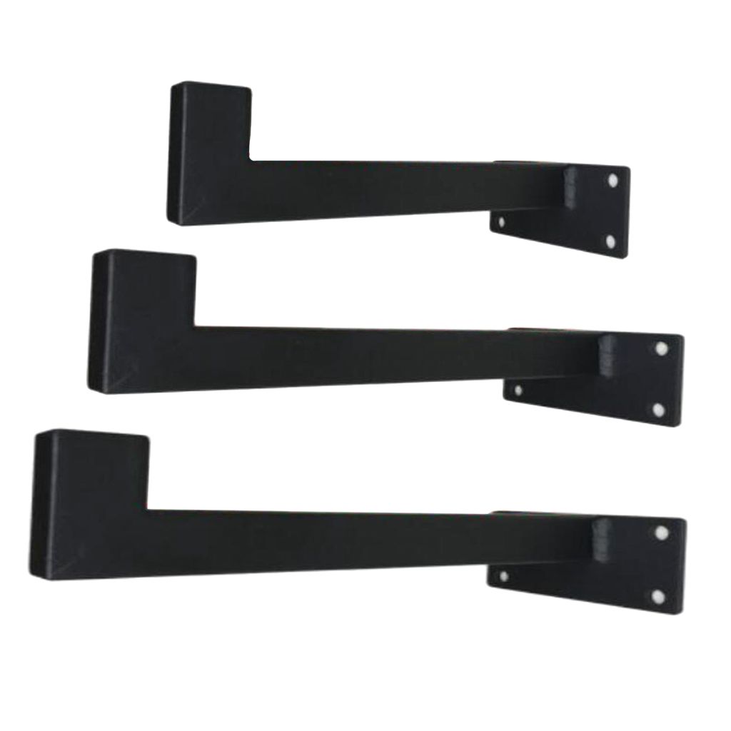 20 2530cm 3Pcs de hierro soportes de para Steampunk soporte de repisa flotante