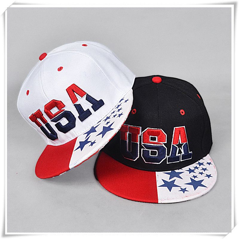 United States Hat American Flag Red Baseball Cap