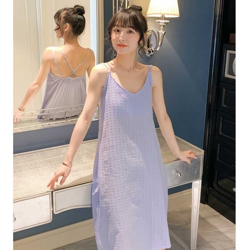 cotton strap nightdress