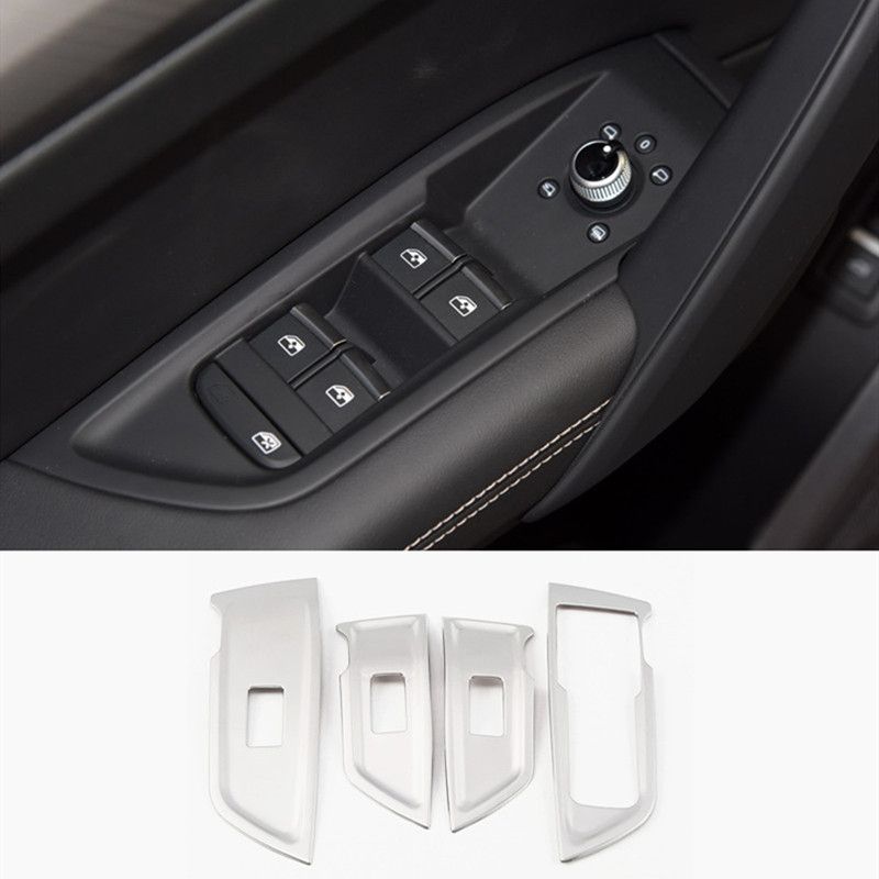 Gear Shift Cover For Audi Q5 2018 2019 2020 Interior Accessories Gear Shift  Panel Trim Frame Car Styling Carbon Fiber - AliExpress