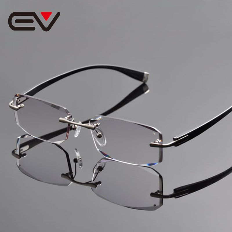 titanium frameless eyeglasses