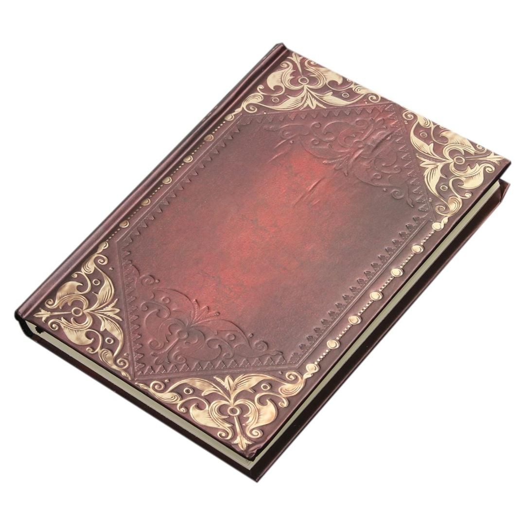 Kisangel Cuaderno Diario Recargable Vintage Cuaderno Cl/ásico Retro de Estilo Vintage con Cubierta de Cuero de Pu con Llave de Cuerda Y P/áginas en Blanco para Diario Y Diario Caf/é
