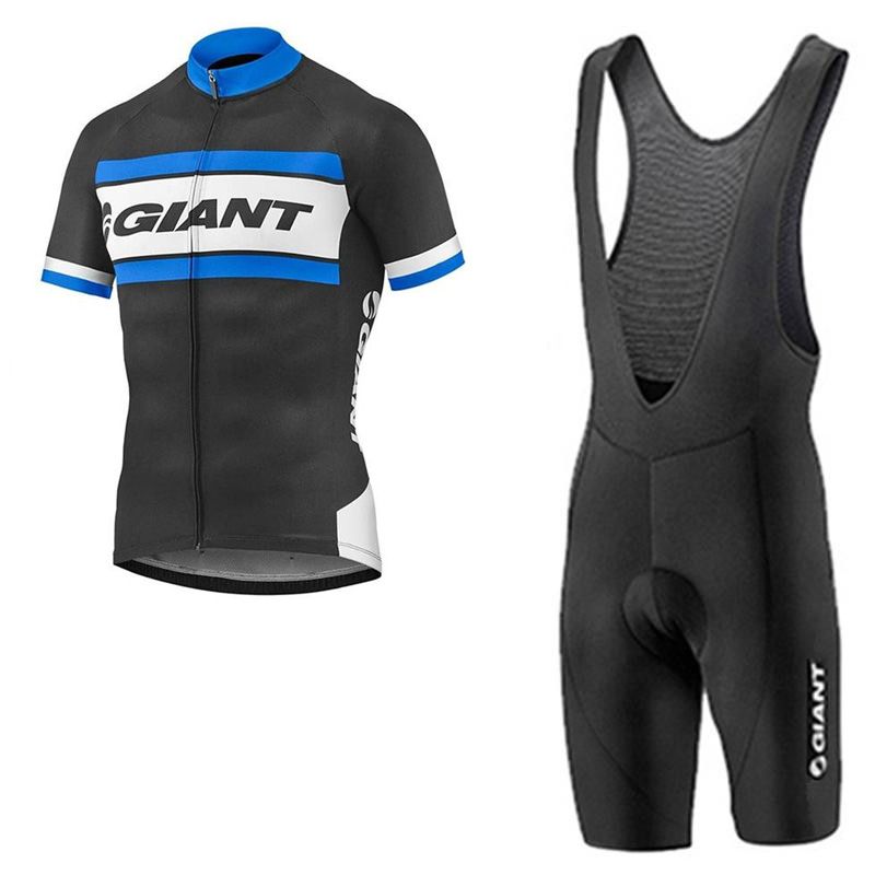 giant cycling jersey and shorts