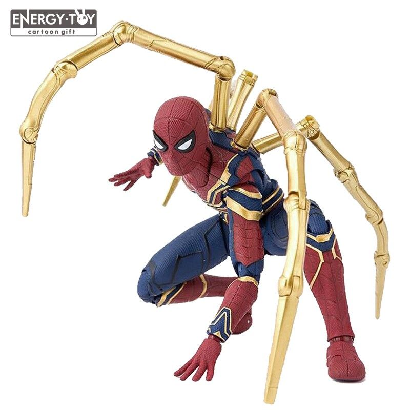 iron spider man figure