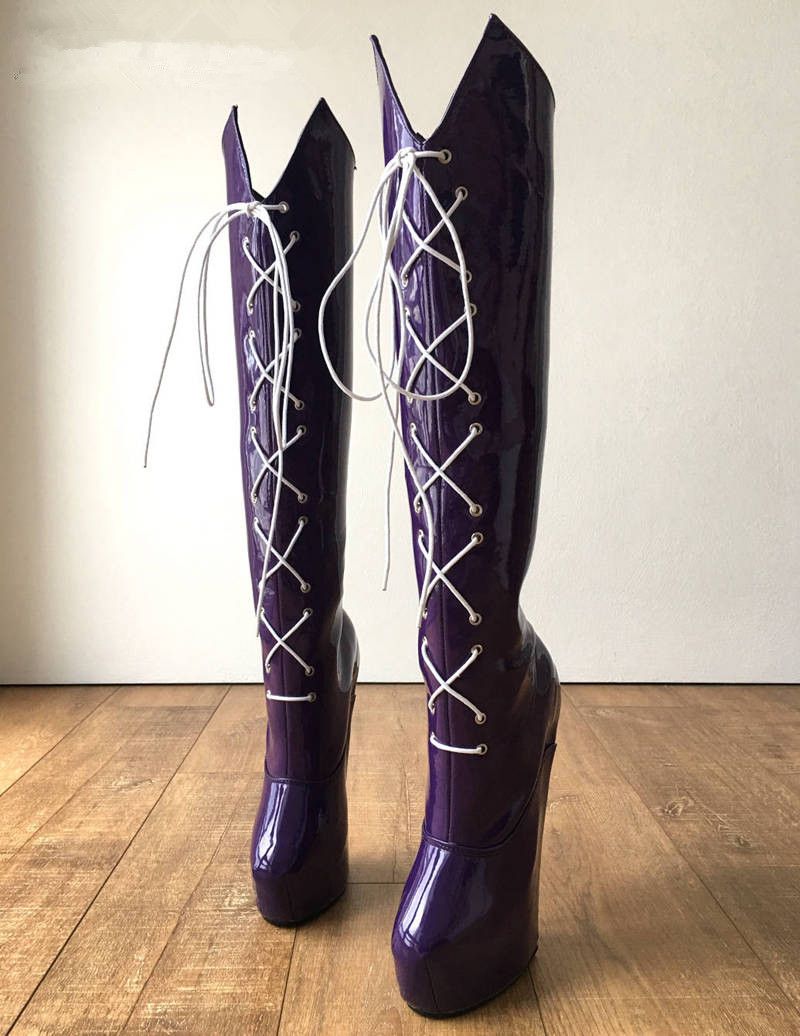 High Boots Shoes Cosplay Shoes New 