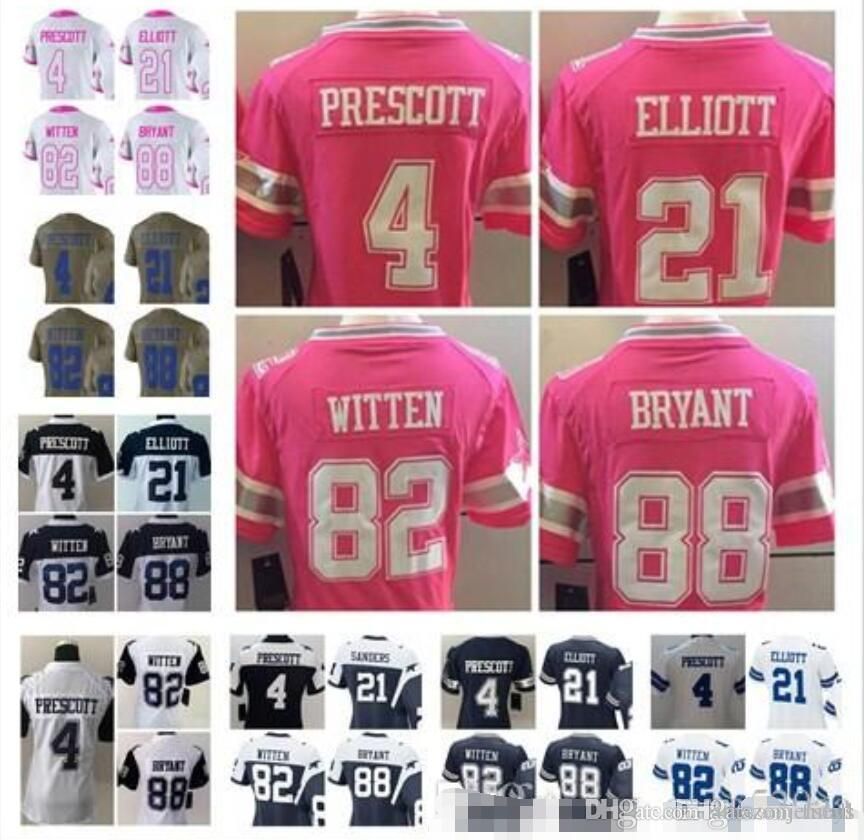 pink ezekiel elliott jersey