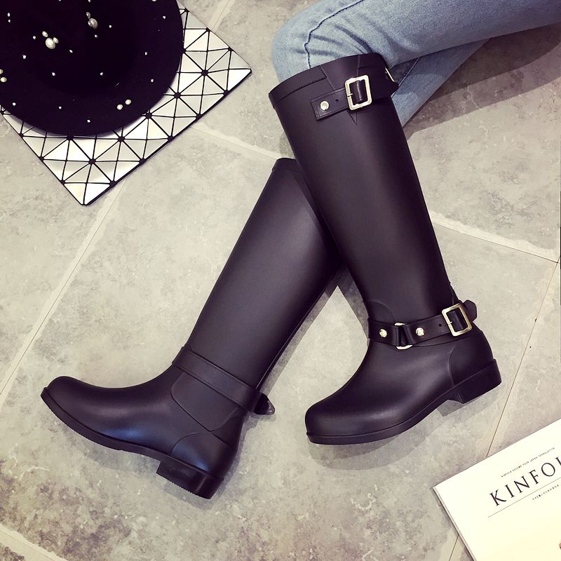 galoshes with buckles