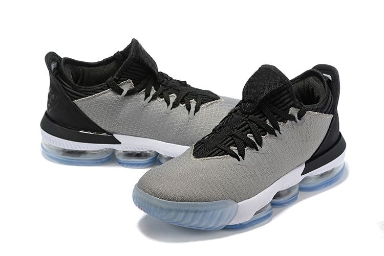 lebron 16 grey and black