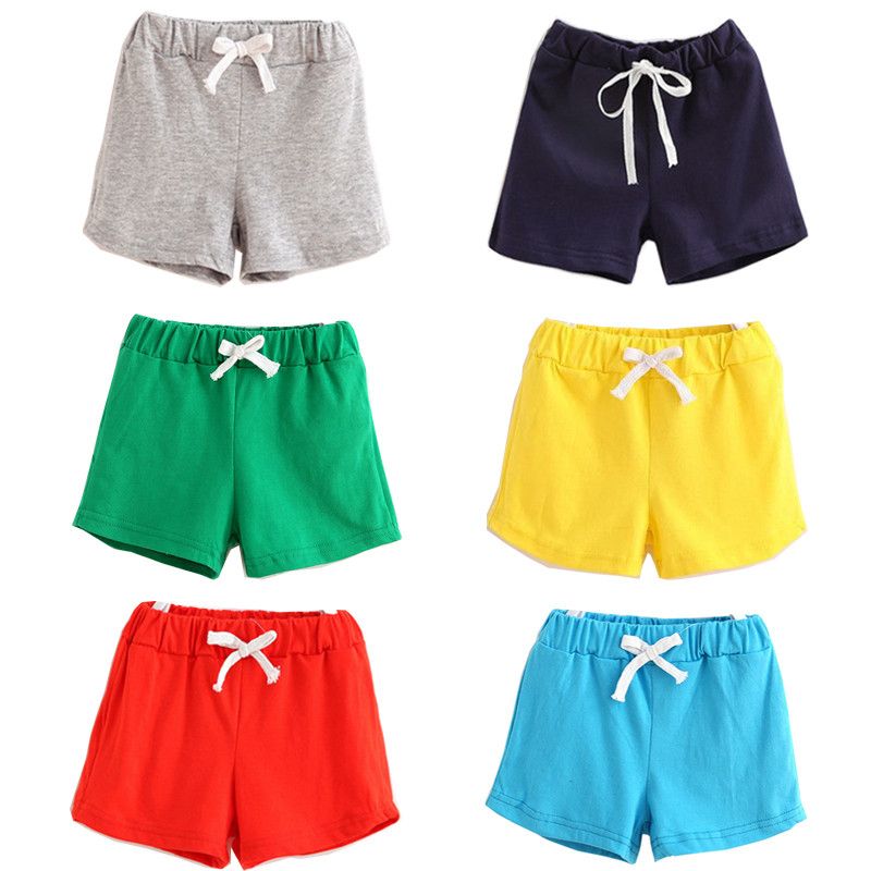 2019 Pantalones cortos para niña de verano Ropa de cortos algodón de
