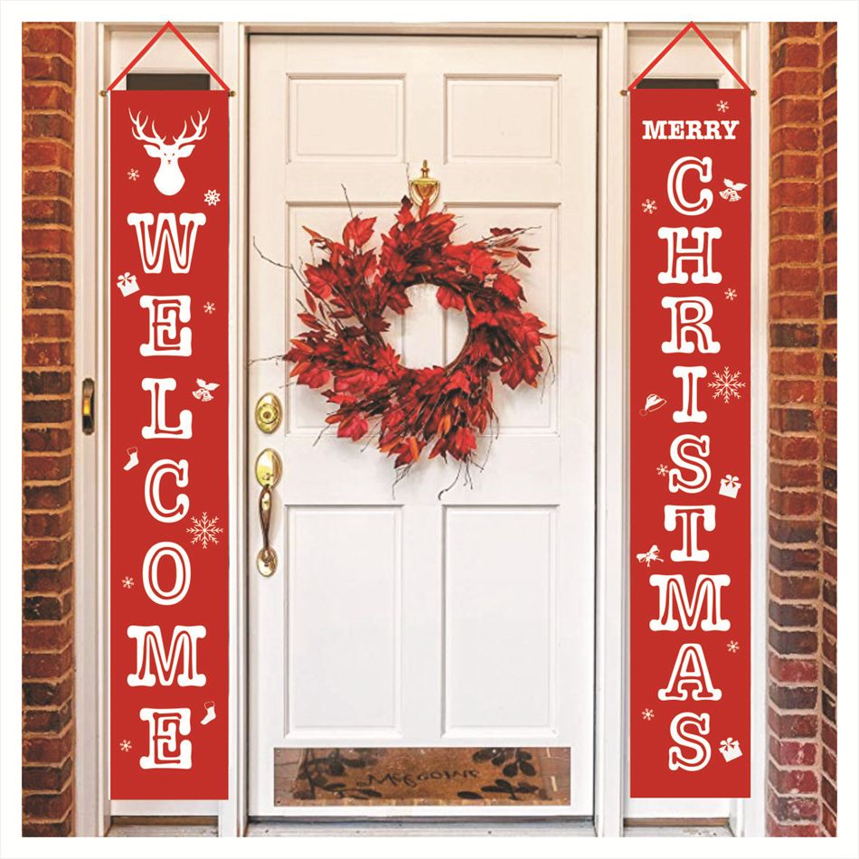 Compre Feliz Navidad Banner Puerta Colgando De Los Renos De Navidad La Decoracion Banderas Cortina Que Cuelga De Coplas De Navidad Ljja3450 21 A 0 01 Del Good Home Dhgate Com dhgate