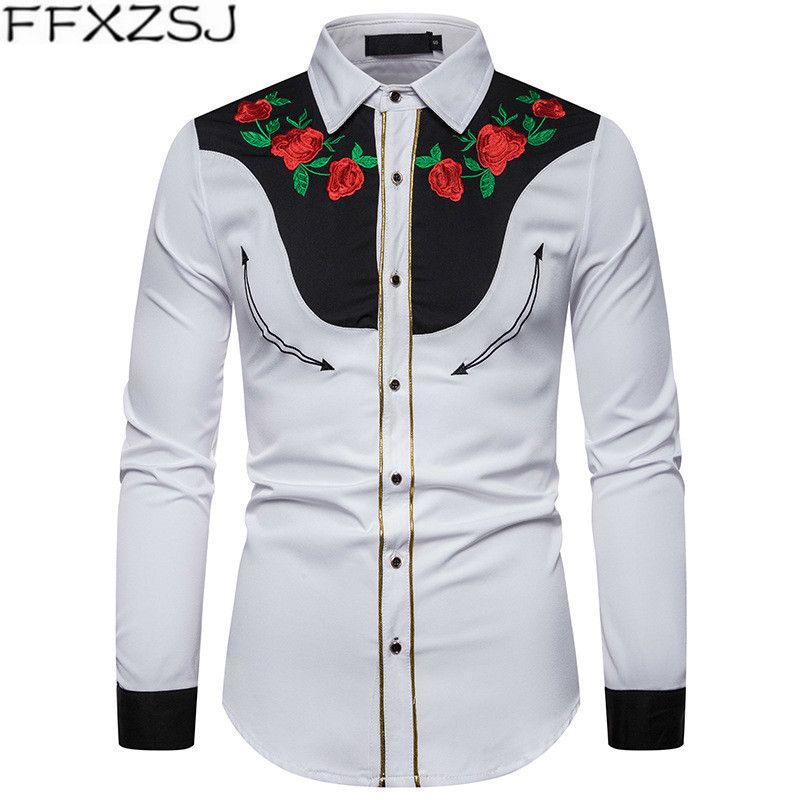 cheap embroidered western shirts