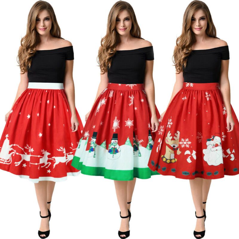 christmas party skirts