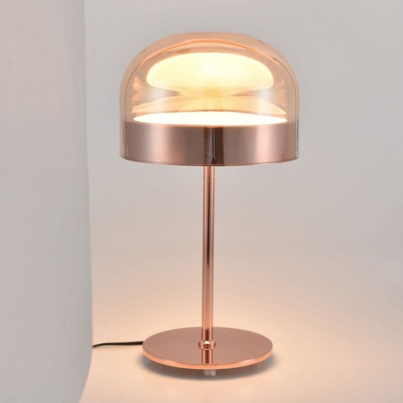 rose gold study lamp