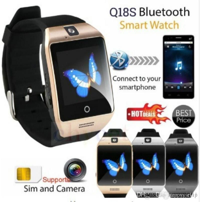 fitness tracker digital sports bluetooth smart watch connect to ios &android