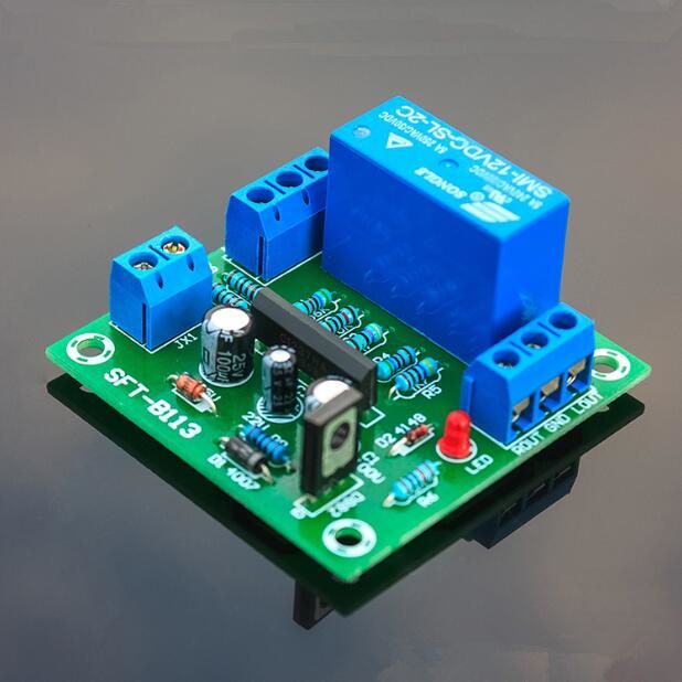 UPC1237 Power Amplifier Speaker Protection Board / Power On Delay / DC Protection Circuit Module
