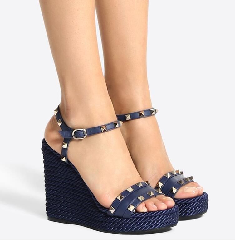 designer sandals with studs