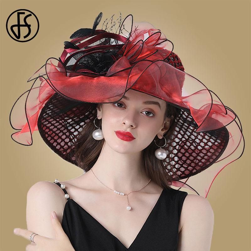 red hats wedding