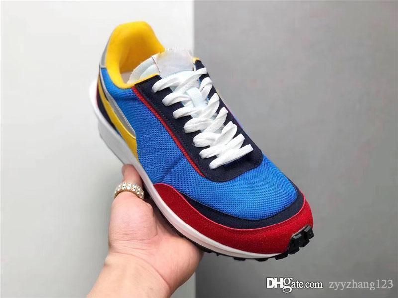 Compre Nike LDV Waffle 2019 Original Auténtico Sacai X LDVS Blazer Con El Dunk Blanco Azul Amarillo Negro Zapatillas Deportivas 36 45 BV0072 001 A Compre Nike LDV Waffle 2019 Original Auténtico Sacai X LDVS Blazer Con El Dunk Blanco Azul Amarillo Negro Zapatillas Deportivas 36 45 BV0072 001 A