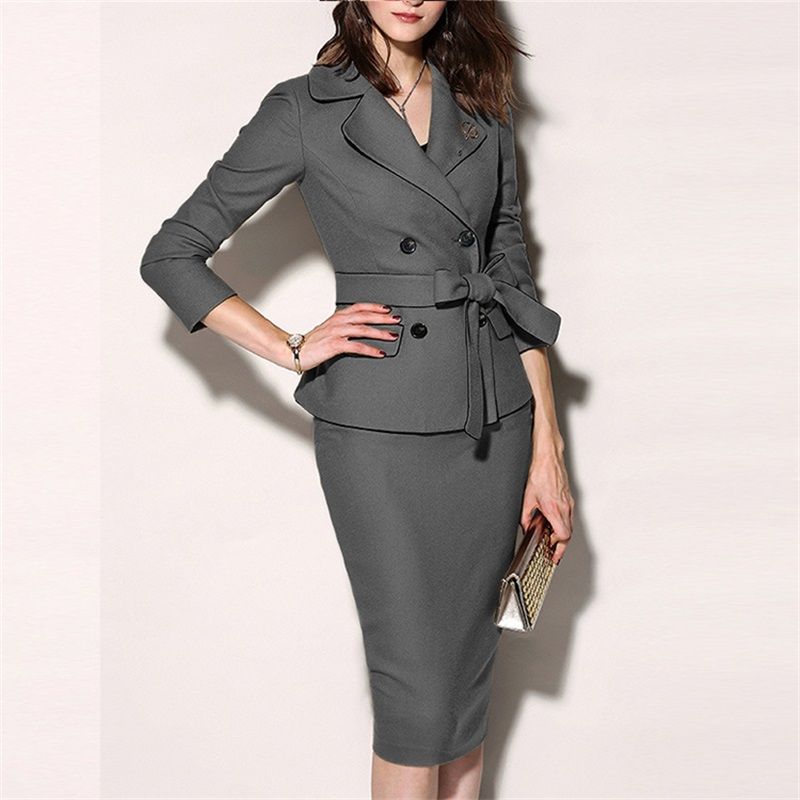 womens suit dress and jacket