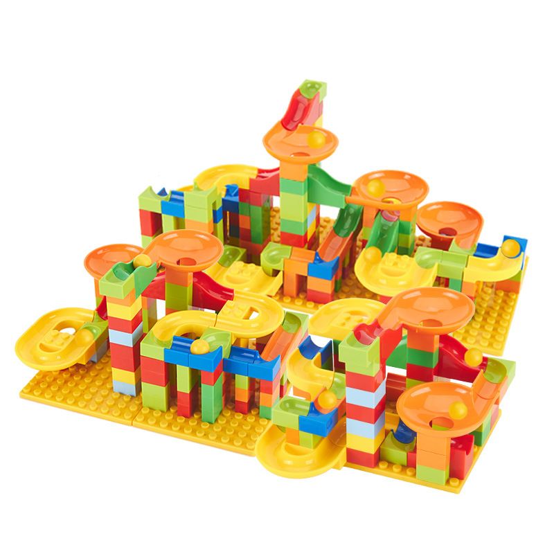 maze balls and building blocks