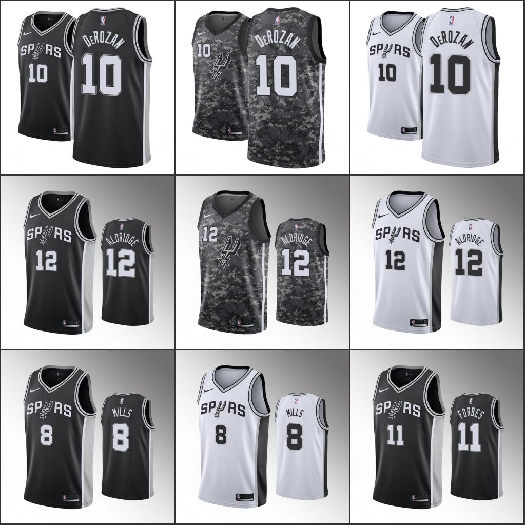 san antonio spurs basketball jersey