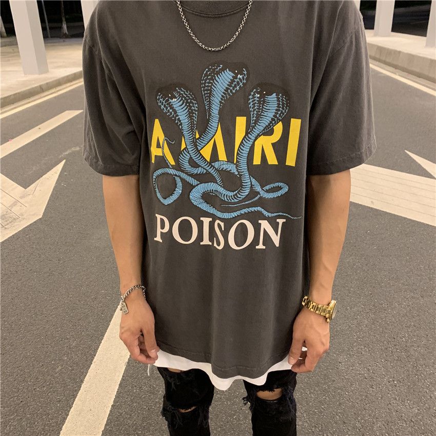 amiri snake shirt