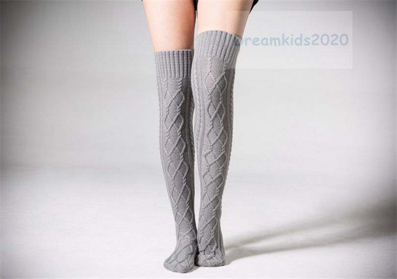 womens patterned knee high socks