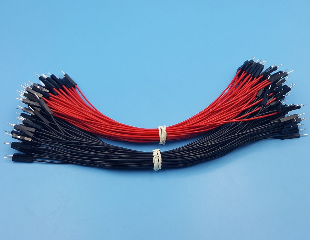2020 2 54mm 1p 1p Male To Male Dupont Wire 20cm Jumper Red Amp Black From Llook 79 34 Dhgate Com