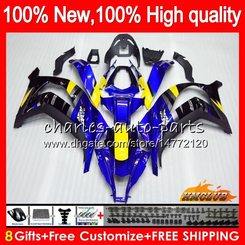 Injection 100%Fit For KAWASAKI ZX 10R 1000CC ZX10R 16 17 18 51HC.2 Blue Black Top ZX1000 ZX 10 R ZX 1000 ZX 10R 2016 2017 2018 OEM Fairings Sportbike Fairing Kits Sportbike Fairings From Charles Auto Parts, $324.03| DHgate.Com