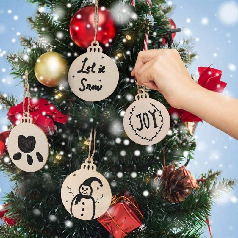 Download Diy Craft Wooden Round Bauble With Twines To Paint Unfinished Christmas Hanging Ornaments Natural Blank Wood Discs Christmas De Great Christmas Decorations Handmade Christmas Decorations From Globaltradingco 8 45 Dhgate Com PSD Mockup Templates