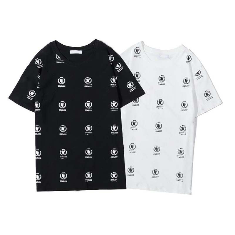 Black White Men T Shirts Fashion Letters Design Printed Tee Shirt Cool  Short Sleeved Crew Neck Tees From Beautiful1314, $20.11