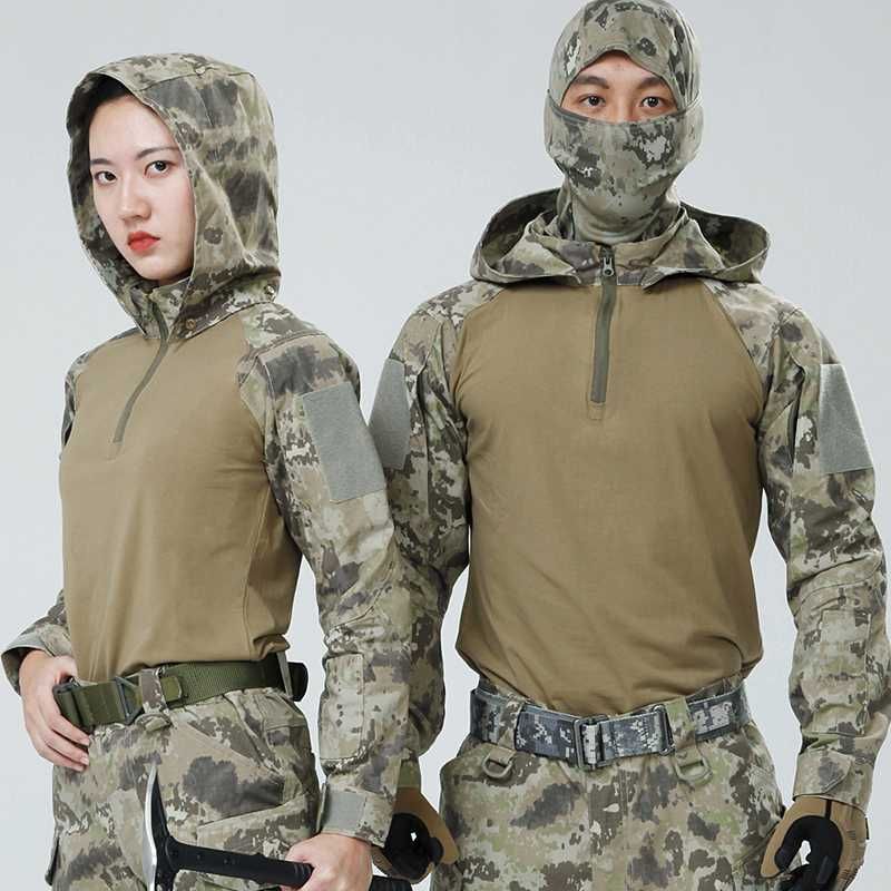 Upgraded Hooded Frog Shirt Pants Suits 