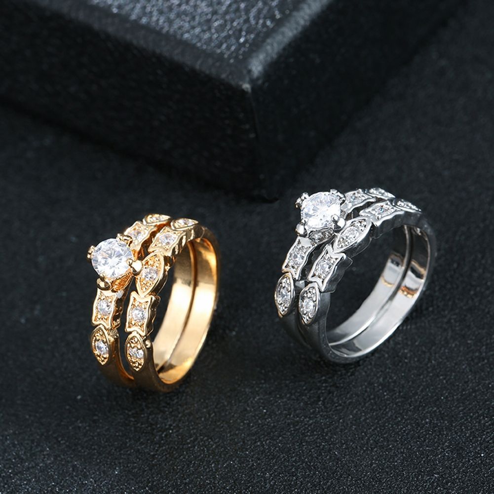 Satin Al Alyans Ciftler Icin Altin Gumus Renk Ince Yuzuk Seti Alyans Taki Hediye Toptan Ucretsiz Kargo Tl12 9 Tr Dhgate Com