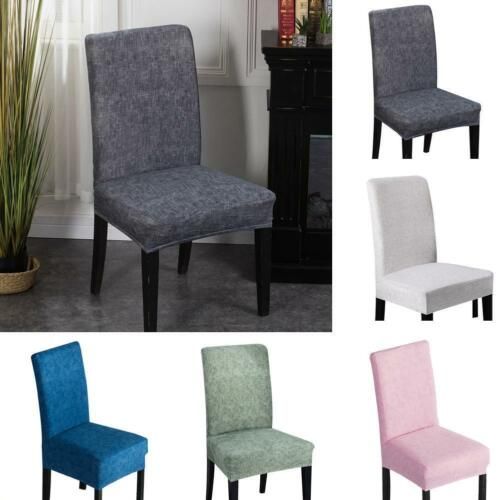 Fashion Spandex Stretch Seat Covers Wedding Banquet Dining Chair