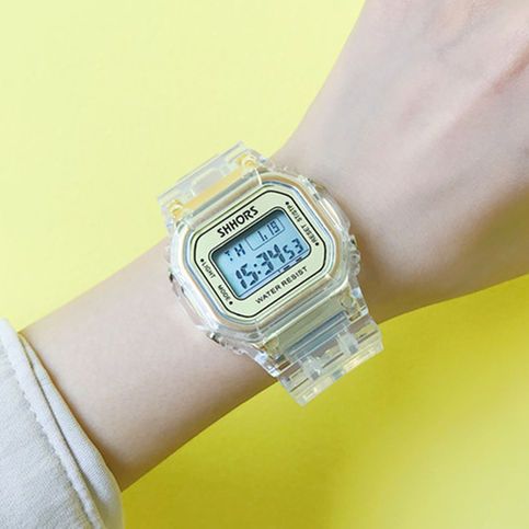 Square Transparent Ladies Watch Simple Leisure Outdoor Sports Fashion Watch Factory Wholesale Low Price Best Selling Led Digital Clock 2020 24 Hour Wristwatch Watch From Fesida 4 98 Dhgate Com