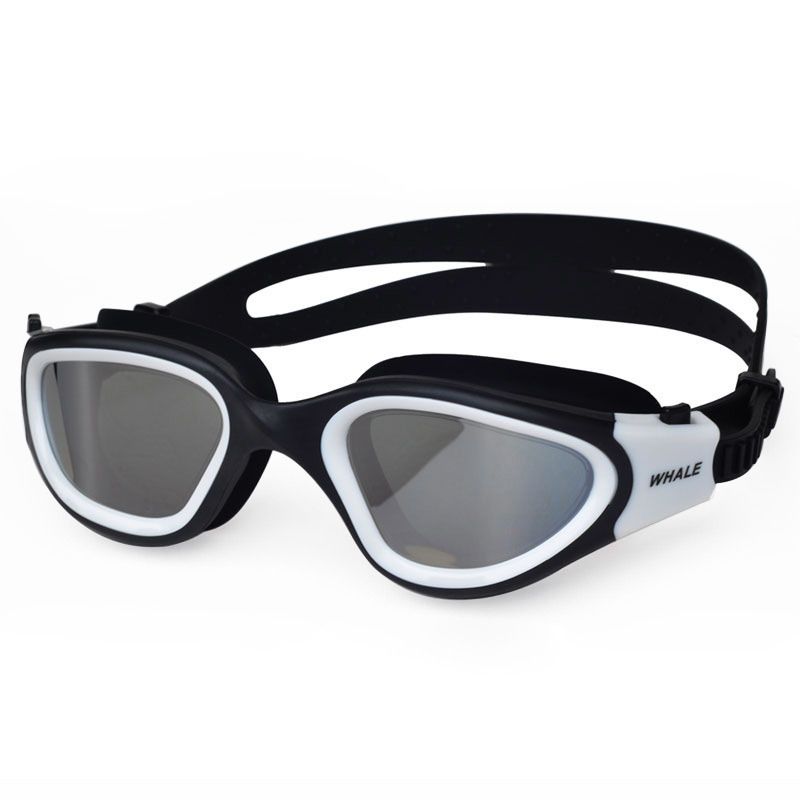 Gafas de natación impermeables para hombre y mujer protección UV antiniebla para deportes acuáticos de silicona ajustables 