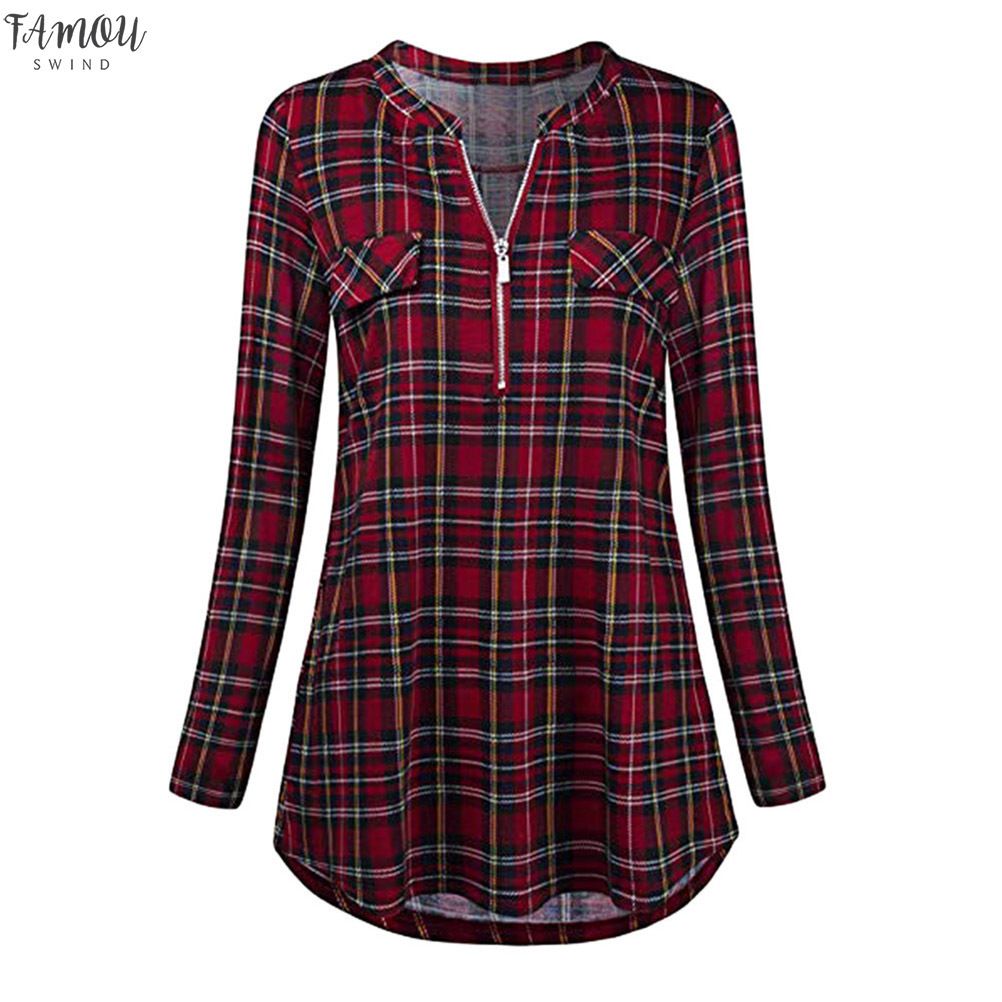 camisa de botão estampada feminina