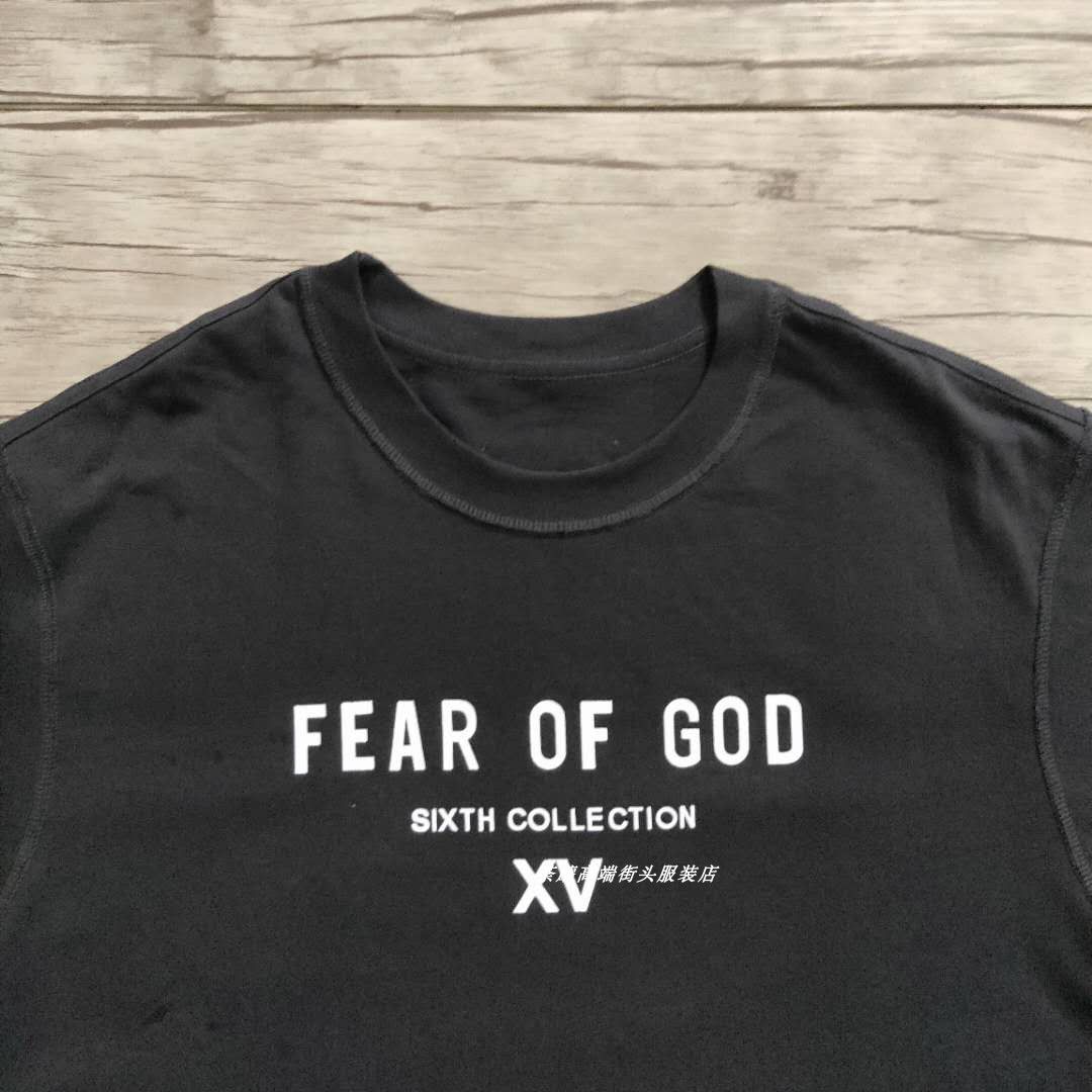 2019 New FEAR OF GOD FOG SIXTH COLLECTION XV TEE Japan 