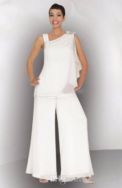 Bride Groom Dresses Pant Suit 