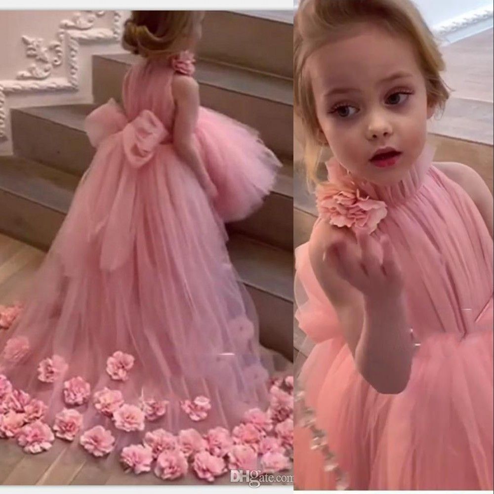 pink baby gown
