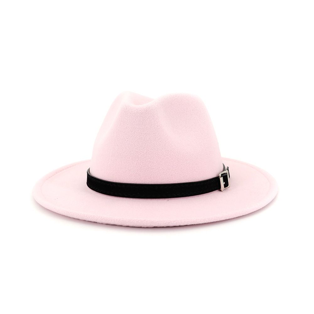 E-g-m Sombrero Panama De Fieltro Con Ala Ancha Multicolor F E-g-m Sombrero Panama De Fieltro Con Ala Ancha Multicolor F