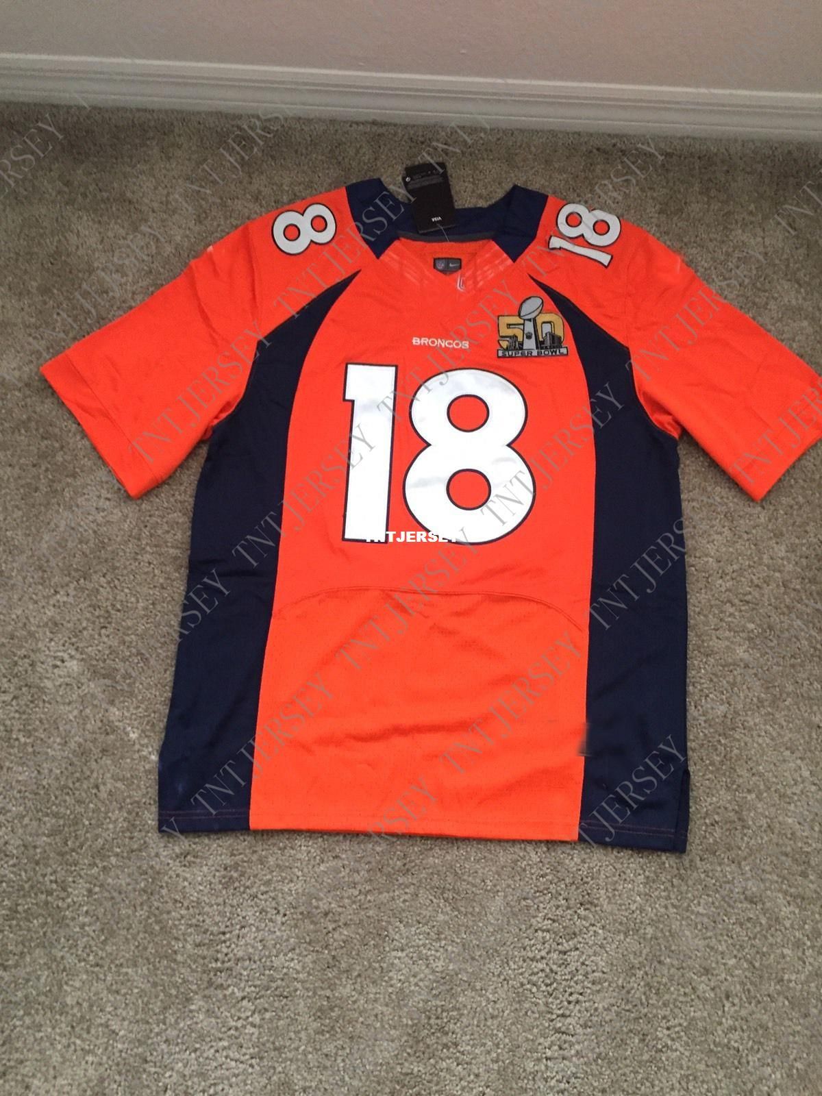 peyton manning jersey 5xl